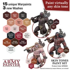 Warpaint: Skin Tones Paint Set -Gamegenic Shop AMYWP8909 2