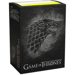 Dragon Shield Sleeves: Brushed - Game Of Thrones - House Stark (100) -Gamegenic Shop AT 16029 2