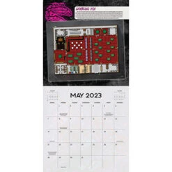 Shadowrun RPG: 16 Month Calendar (Sept 2022 - Dec 2023) -Gamegenic Shop CAT28955 2