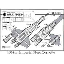 Traveller5 RPG: Starships & Spacecraft - Deck Plans -Gamegenic Shop FFE0301 6