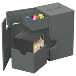 Flip'n'Tray 100+ Monocolor: Grey 5 Flip'n'Tray 100+ Monocolor: Grey -Gamegenic Shop UGD011233 3