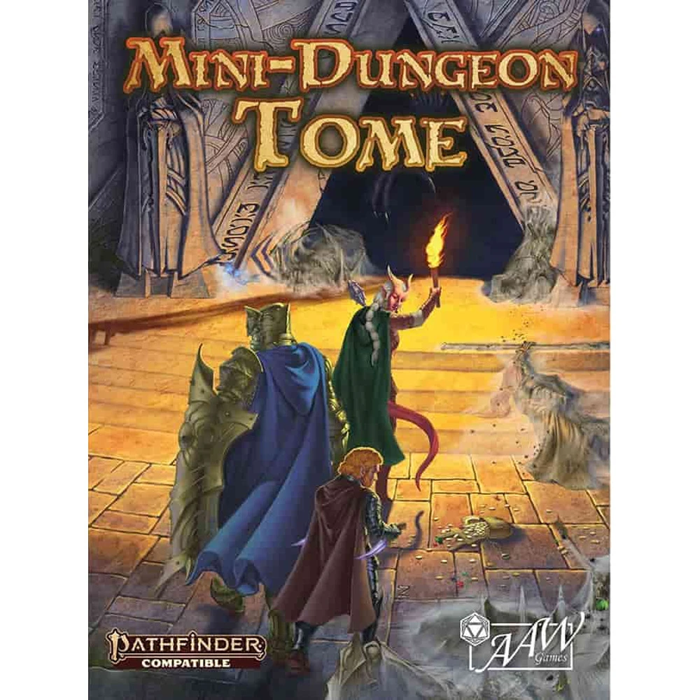 Mini-Dungeon Tome (Pathfinder 2E Compatible) (New Arrival) 1 Mini-Dungeon Tome (Pathfinder 2E Compatible) (New Arrival)
