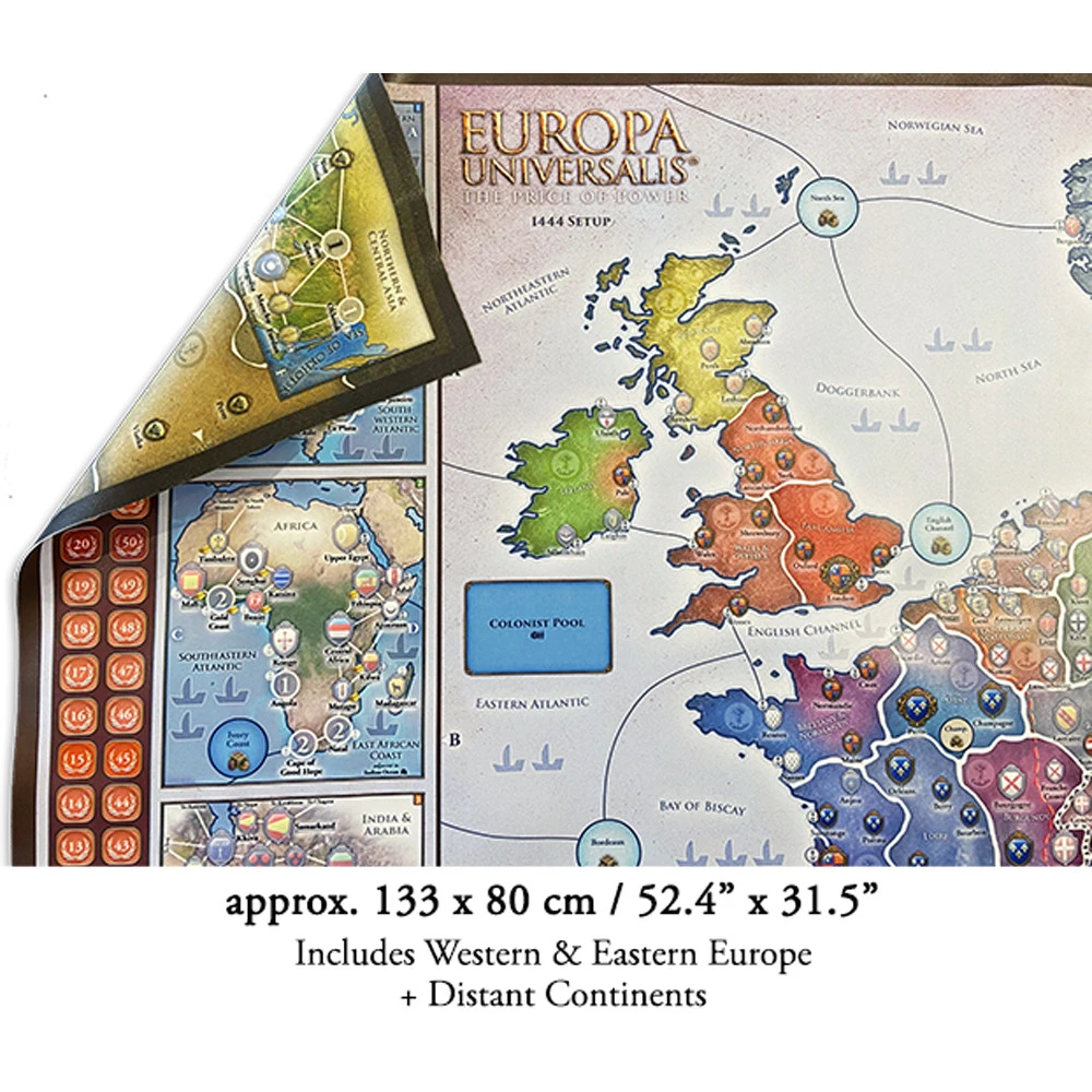 Europa Universalis: Giant Play Mat 1 Europa Universalis: Giant Play Mat