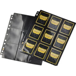 Dragon Shield Binder Pages: Japanese Size - 18-Pocket Sideloader (50)