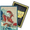 Dragon Shield Sleeves: Brushed - The Great Wave (100)