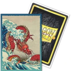 Dragon Shield Sleeves: Brushed - The Great Wave (100)
