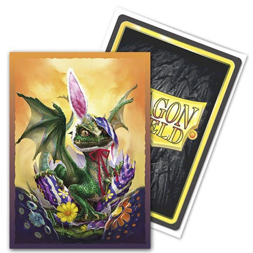 Dragon Shield Sleeves: Brushed - Easter Dragon 2022 (100) 1 Dragon Shield Sleeves: Brushed - Easter Dragon 2022 (100)