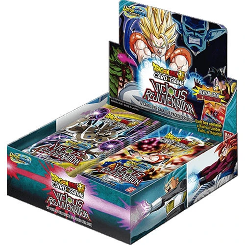 Bandai Dragon Ball Super TCG: Unison Warrior 3 - Vicious Rejuvenation Booster Box (24) (Last Chance) 1 Bandai Dragon Ball Super TCG: Unison Warrior 3 - Vicious Rejuvenation Booster Box (24) (Last Chance)