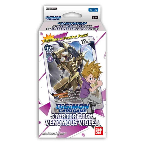 Bandai Digimon TCG: Starter Set - Venomous Violet 1 Bandai Digimon TCG: Starter Set - Venomous Violet