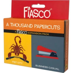 Fiasco 2E RPG: A Thousand Papercuts