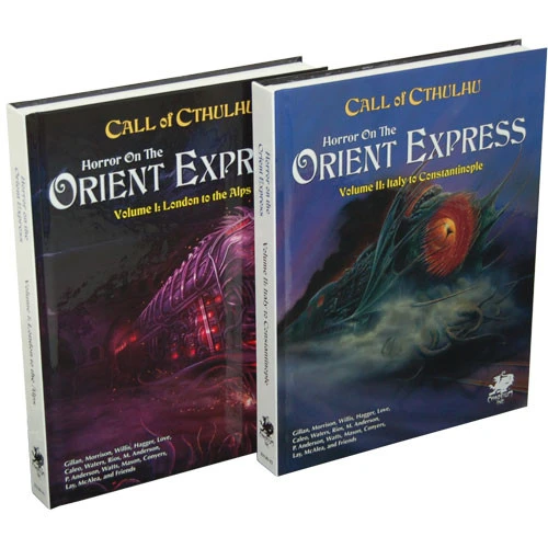 Call Of Cthulhu 7E RPG: Horror On The Orient Express - Two-Volume Set (Hardcover) 1 Call Of Cthulhu 7E RPG: Horror On The Orient Express - Two-Volume Set (Hardcover)
