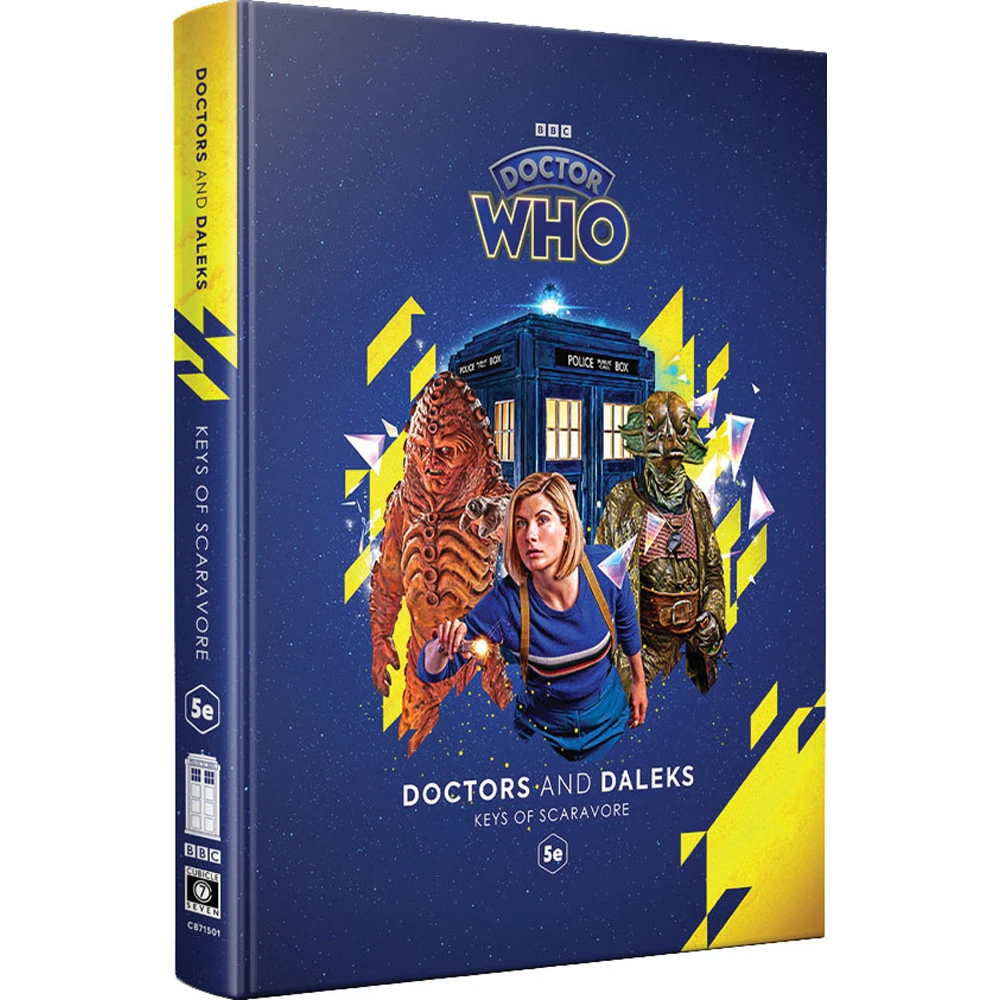 Doctors & Daleks: The Keys Of Scaravore (D&D 5E Compatible) (Preorder) 1 Doctors & Daleks: The Keys Of Scaravore (D&D 5E Compatible) (Preorder)