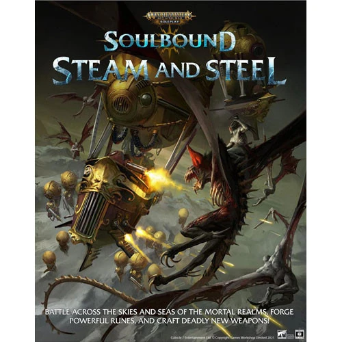 Warhammer Age Of Sigmar RPG: Soulbound - Steam & Steel (Hardcover) 1 Warhammer Age Of Sigmar RPG: Soulbound - Steam & Steel (Hardcover)