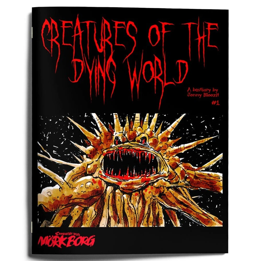 Creatures Of The Dying World: Issue 1 (Mork Borg Compatible) (Preorder) 1 Creatures Of The Dying World: Issue 1 (Mork Borg Compatible) (Preorder)