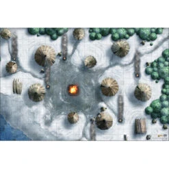 D&D 5E RPG: Icewind Dale Map Set (2) -Gamegenic Shop gf972805 1