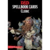 D&D 5E RPG: Spellbook Cards - Cleric (Version 3) (Last Chance)