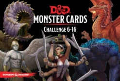 D&D RPG: Monster Cards - Challenge 6-16 (Last Chance)