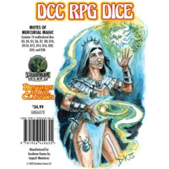 Dungeon Crawl Classics Dice: Motes Of Mercurial Magi (14) (Preorder)