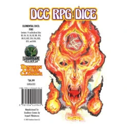 Dungeon Crawl Classics: Elemental Dice: Fire (14) (Preorder)