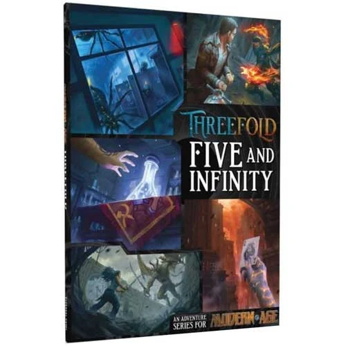 Modern AGE RPG: Threefold - Five & Infinity (Preorder) 1 Modern AGE RPG: Threefold - Five & Infinity (Preorder)