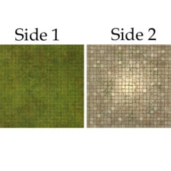 Battle Mat Board: Dungeon & Grassland