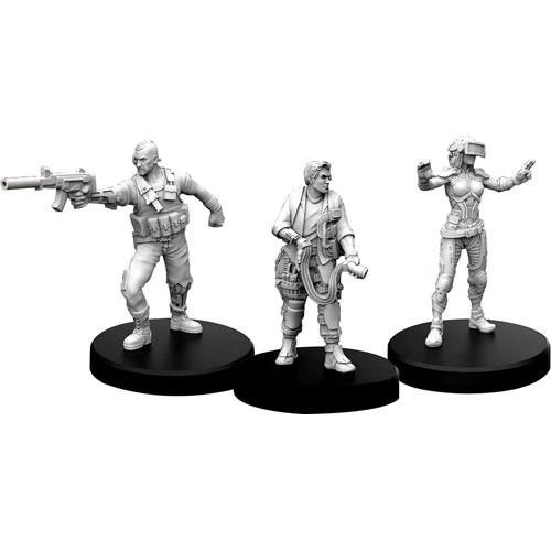 Cyberpunk Red RPG: Miniatures - Edgerunners A 1 Cyberpunk Red RPG: Miniatures - Edgerunners A