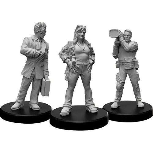 Cyberpunk Red RPG: Miniatures - Edgerunners F 1 Cyberpunk Red RPG: Miniatures - Edgerunners F