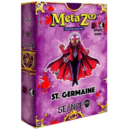 MetaZoo TCG: Seance 1st Edition Theme Deck - St. Germaine (Clearance) 1 MetaZoo TCG: Seance 1st Edition Theme Deck - St. Germaine (Clearance)
