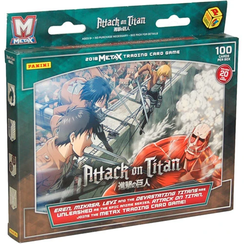 Panini MetaX TCG: Attack On Titan Starter Box 1 Panini MetaX TCG: Attack On Titan Starter Box