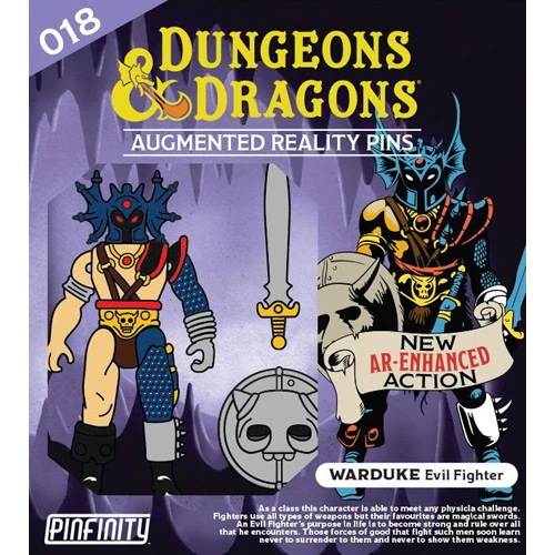 D&D Augmented Reality Pins: Series 1 - Warduke (Preorder) 1 D&D Augmented Reality Pins: Series 1 - Warduke (Preorder)
