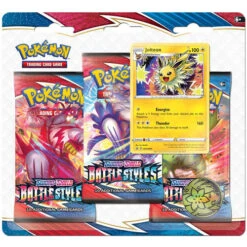 Pokemon TCG: Sword & Shield - Battle Styles 3-Pack Blister (Jolteon)