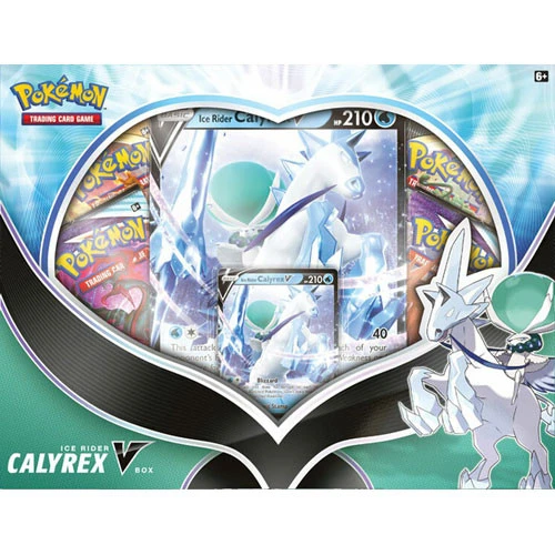 Pokemon TCG: Ice Rider Calyrex V Box 1 Pokemon TCG: Ice Rider Calyrex V Box