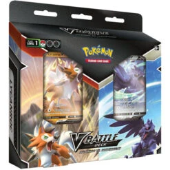 Pokemon TCG: V Battle Deck Bundle - Lycanroc V Vs Corviknight V (Labor Day Sale)