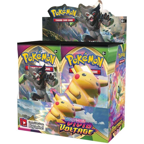 Pokemon TCG: Sword & Shield - Vivid Voltage Booster Box (36) 1 Pokemon TCG: Sword & Shield - Vivid Voltage Booster Box (36)