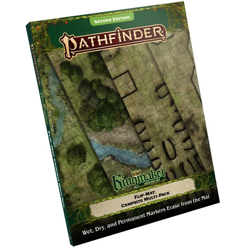 Pathfinder 2E RPG: Flip-Mat: Kingmaker - Campsite Multi-Pack 1 Pathfinder 2E RPG: Flip-Mat: Kingmaker - Campsite Multi-Pack
