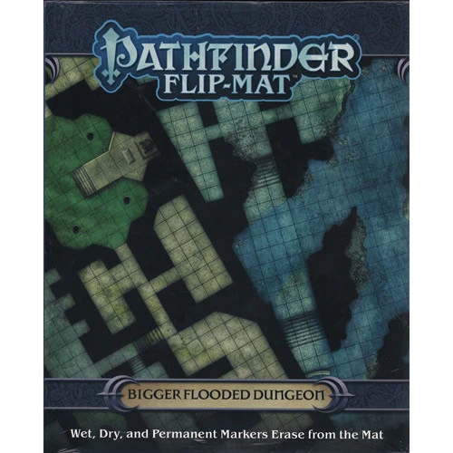 Pathfinder RPG: Flip-Mat - Bigger Flooded Dungeon 1 Pathfinder RPG: Flip-Mat - Bigger Flooded Dungeon
