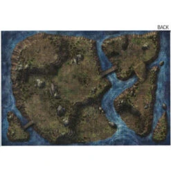 Pathfinder 2E RPG: Flip-Mat - Bigger Island -Gamegenic Shop pzo30114 3