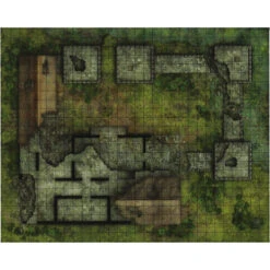 Pathfinder 2E RPG: Flip-Mat - Swamp Ruins -Gamegenic Shop pzo30126 3