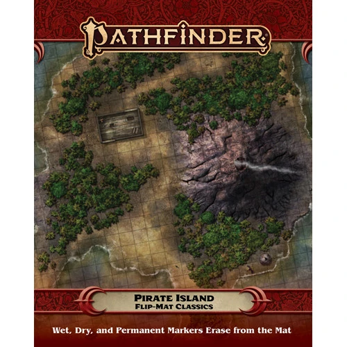 Pathfinder 2E RPG: Flip-Mat Classics - Pirate Island 1 Pathfinder 2E RPG: Flip-Mat Classics - Pirate Island