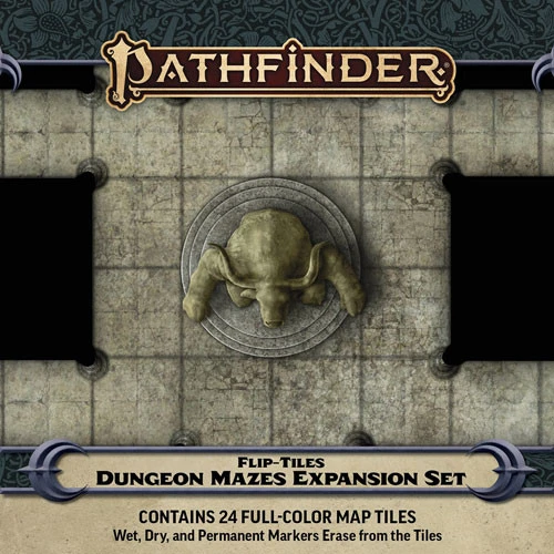 Pathfinder RPG: Flip-Tiles - Dungeon Mazes Expansion 1 Pathfinder RPG: Flip-Tiles - Dungeon Mazes Expansion