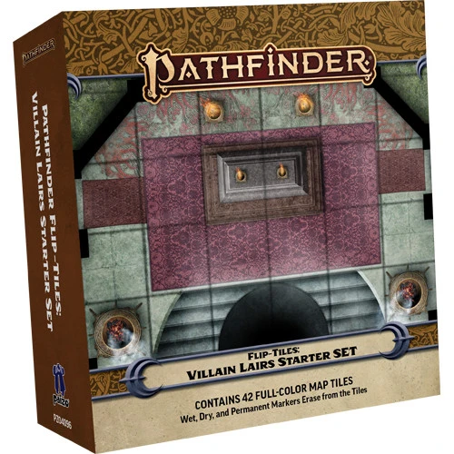 Pathfinder 2E RPG: Flip-Tiles - Villain Lairs Starter Set 1 Pathfinder 2E RPG: Flip-Tiles - Villain Lairs Starter Set