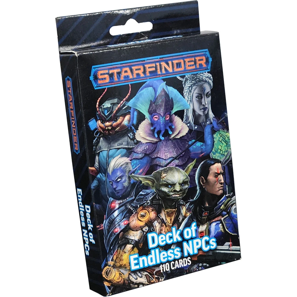 Starfinder RPG: Deck Of Endless NPCs 1 Starfinder RPG: Deck Of Endless NPCs