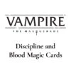 Vampire: The Masquerade 5E RPG - Discipline & Blood Magic Cards (Preorder)