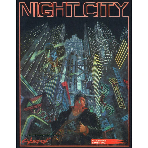 Cyberpunk 2020 RPG: Night City Sourcebook (Softcover) 1 Cyberpunk 2020 RPG: Night City Sourcebook (Softcover)