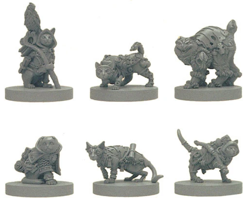 Animal Adventures RPG: Miniatures Set - Cats & Catacombs Vol 1 1 Animal Adventures RPG: Miniatures Set - Cats & Catacombs Vol 1
