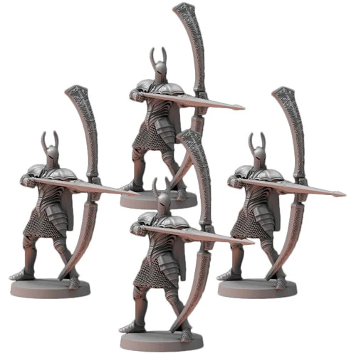 Dark Souls RPG: Miniatures Set - Silver Knight Greatbowmen (Clearance) 1 Dark Souls RPG: Miniatures Set - Silver Knight Greatbowmen (Clearance)