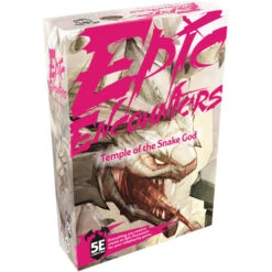 Epic Encounters: Temple Of The Snake God (D&D 5E Compatible) (Labor Day Sale)