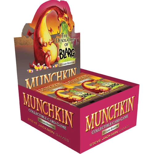 Steve Jackson Games Munchkin CCG: Desolation Of Blarg - Booster Box (Clearance) 1 Steve Jackson Games Munchkin CCG: Desolation Of Blarg - Booster Box (Clearance)