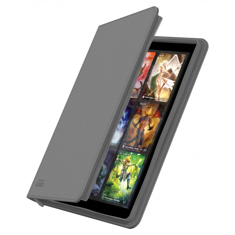 9-Pocket Zipfolio: XenoSkin - Grey 2 9-Pocket Zipfolio: XenoSkin - Grey - Image 2