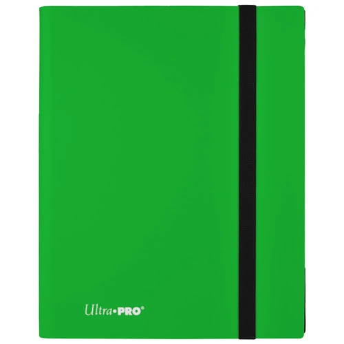 Ultra Pro Pro-Binder: Eclipse Lime Green 1 Ultra Pro Pro-Binder: Eclipse Lime Green